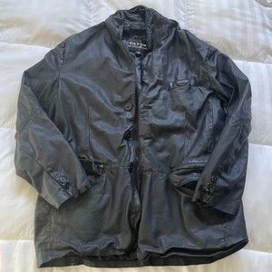 Wilson’s Maxima Womens 100% Genuine Leather Black Jacket size Large L